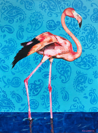 Flamingo by Alana Clumeck |  Artwork Main Image 