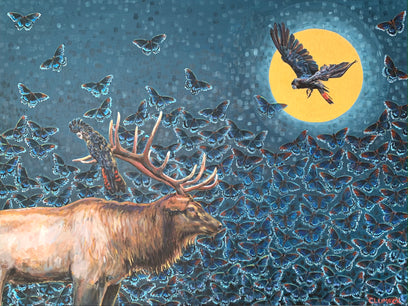 Nights Flight by Alana Clumeck | Artwork Main Image
