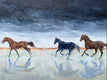Original art for sale at UGallery.com | Free Rein by Alana Clumeck | $2,600 | mixed media artwork | 30' h x 48' w | thumbnail 4