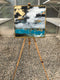 Original art for sale at UGallery.com | Storm at Sea by Alana Clumeck | $625 | mixed media artwork | 24' h x 24' w | thumbnail 3