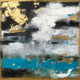 Original art for sale at UGallery.com | Storm at Sea by Alana Clumeck | $625 | mixed media artwork | 24' h x 24' w | thumbnail 1