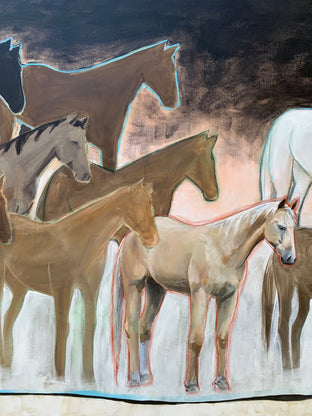 Original art for sale at UGallery.com | The One by Alana Clumeck | $4,600 | mixed media artwork | 48' h x 60' w | photo 4