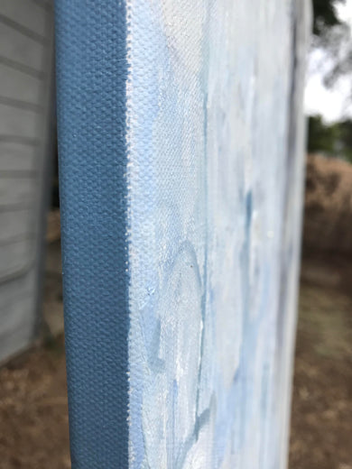 Brave One by Alana Clumeck |  Side View of Artwork 