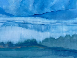 Original art for sale at UGallery.com | A Winter Dream by Alicia Dunn | $2,500 | acrylic painting | 30' h x 48' w | photo 4