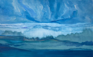 Original art for sale at UGallery.com | A Winter Dream by Alicia Dunn | $2,500 | acrylic painting | 30' h x 48' w | photo 1