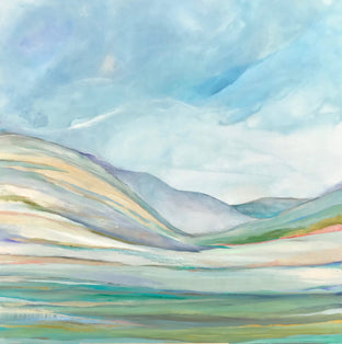 Original art for sale at UGallery.com | Distant Daydreams by Alicia Dunn | $2,800 | acrylic painting | 48' h x 48' w | photo 1