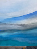 Original art for sale at UGallery.com | Hazy Sundays by Alicia Dunn | $1,700 | acrylic painting | 36' h x 36' w | thumbnail 4