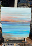 Original art for sale at UGallery.com | In Communion by Alicia Dunn | $800 | acrylic painting | 24' h x 24' w | thumbnail 3