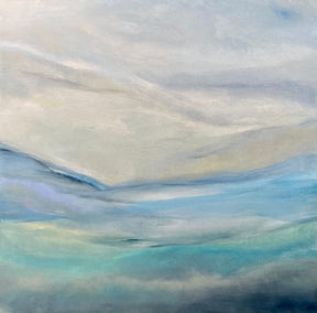 acrylic painting by Alicia Dunn titled Oyster Bay