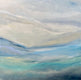 Original art for sale at UGallery.com | Oyster Bay by Alicia Dunn | $1,700 | acrylic painting | 36' h x 36' w | thumbnail 1