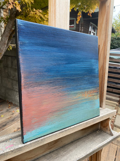 Sense of Wonder by Alicia Dunn |  Side View of Artwork 