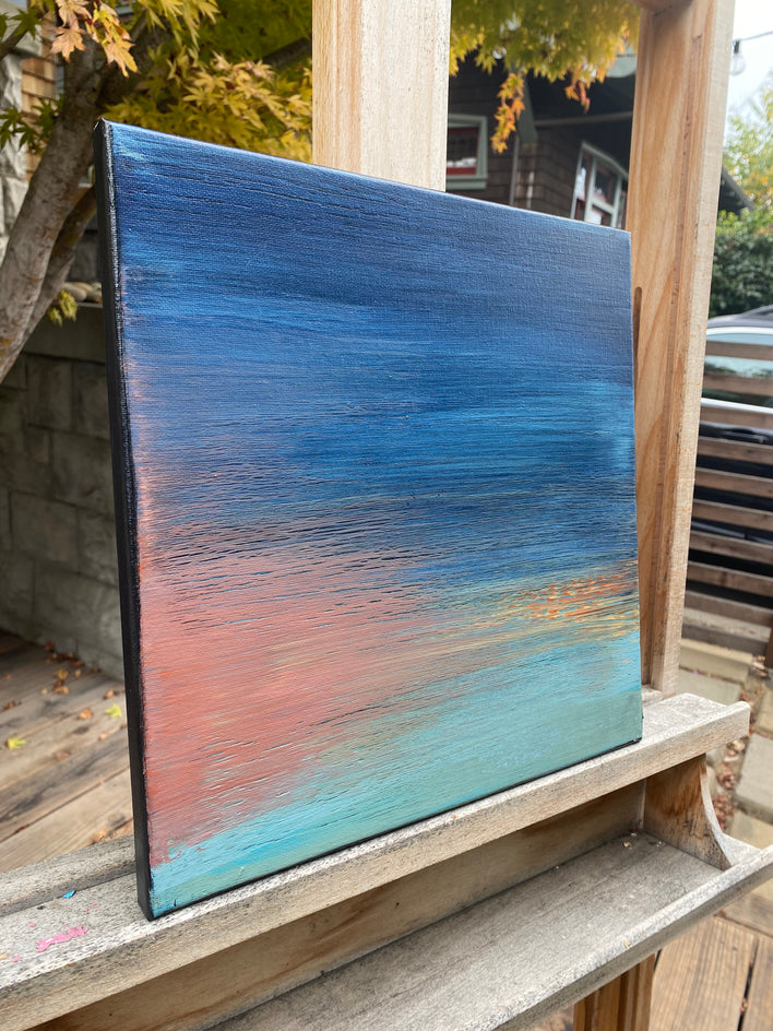 Sense of Wonder by Alicia Dunn |  Side View of Artwork 
