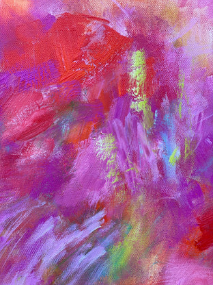 Original art for sale at UGallery.com | Abstract Garden by Alix Palo | $550 | acrylic painting | 24' h x 24' w | photo 4