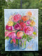 Original art for sale at UGallery.com | Ranunculus I by Alix Palo | $650 | acrylic painting | 36' h x 24' w | thumbnail 3