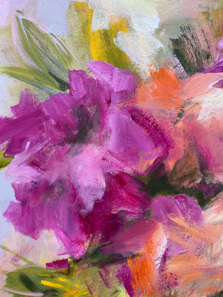 Spring Still Life with Flowers by Alix Palo |   Closeup View of Artwork 