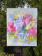 Original art for sale at UGallery.com | Summer Abstract I by Alix Palo | $650 | acrylic painting | 36' h x 24' w | thumbnail 3