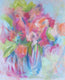 Original art for sale at UGallery.com | Summer Still Life with Flowers by Alix Palo | $500 | acrylic painting | 24' h x 20' w | thumbnail 1