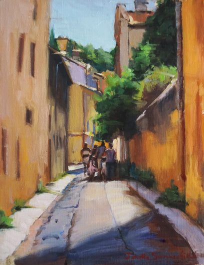 An Alley in Aix by Jonelle Summerfield | Artwork Main Image