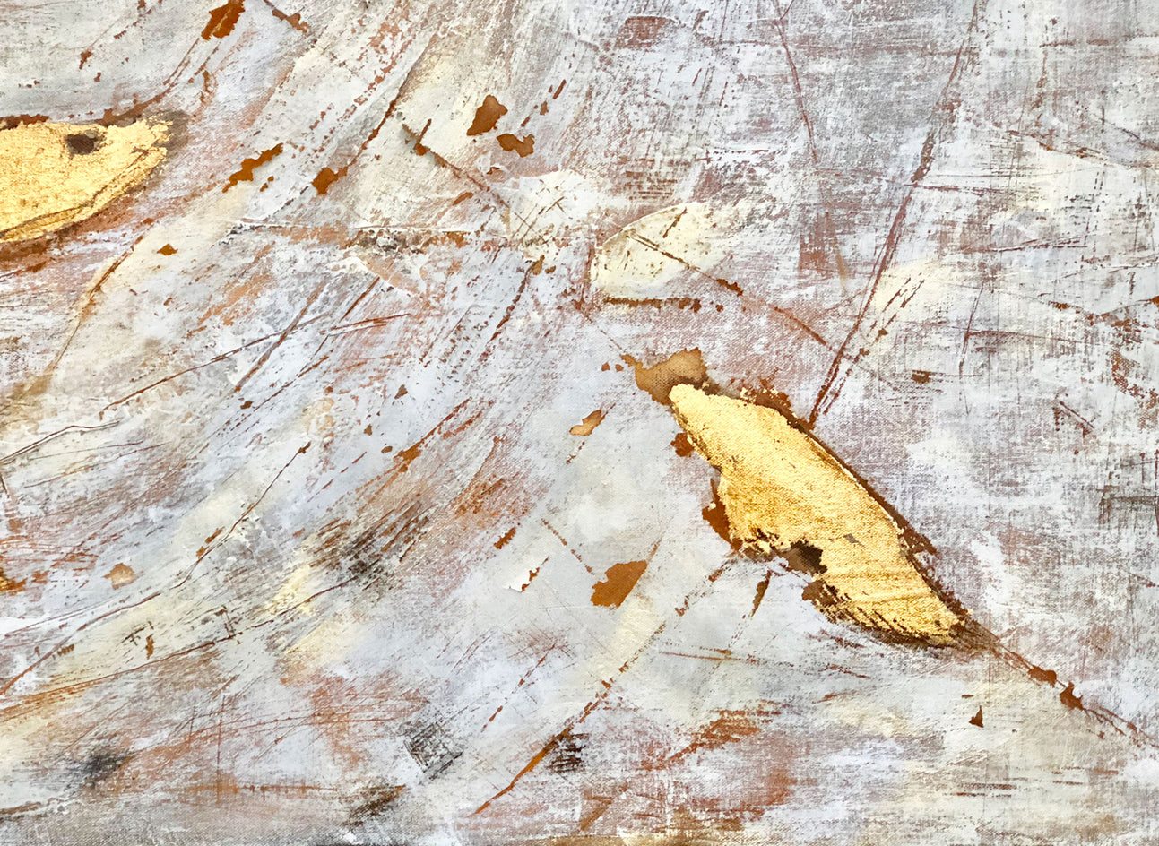 All Is Full of Love by Maya Malioutina |  Closeup View of Artwork 