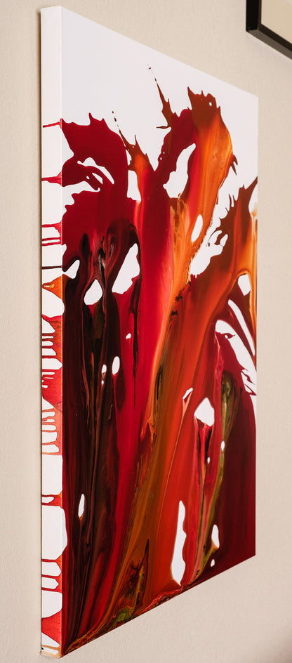 Allure by Krispen Spencer |  Side View of Artwork 