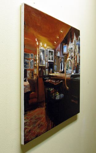 Almost Closing Time by Onelio Marrero |  Side View of Artwork 