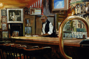 Almost Closing Time by Onelio Marrero |   Closeup View of Artwork 