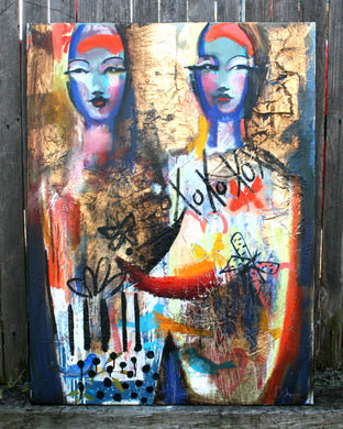 Always Together by Scott Dykema |   Closeup View of Artwork 
