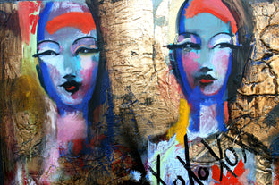 Always Together by Scott Dykema |  Side View of Artwork 