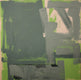 Original art for sale at UGallery.com | AMBIGUOUS STRUCTURE by Joey Korom | $900 | acrylic painting | 36' h x 36' w | thumbnail 1
