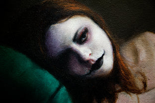 Original art for sale at UGallery.com | Wait by John Kelly | $3,000 | oil painting | 24' h x 36' w | photo 4