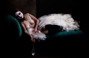Original art for sale at UGallery.com | Wait by John Kelly | $3,000 | oil painting | 24' h x 36' w | photo 1