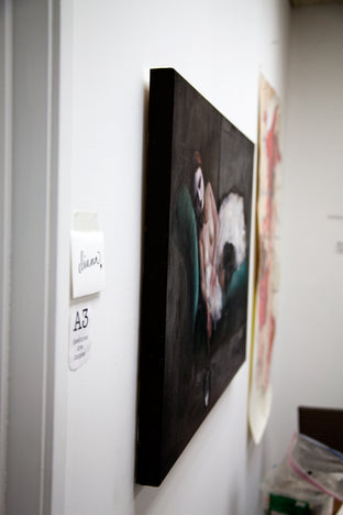 Original art for sale at UGallery.com | Wait by John Kelly | $3,000 | oil painting | 24' h x 36' w | photo 2