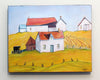 Original art for sale at UGallery.com | Amish Farm, Heuvelton, New York by Doug Cosbie | $375 | oil painting | 16' h x 20' w | thumbnail 3