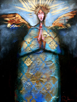 An Angel in Blue and Gold by Scott Dykema |  Artwork Main Image 