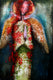 Original art for sale at UGallery.com | A Red Cover by Scott Dykema | $2,100 | mixed media artwork | 36' h x 24' w | thumbnail 1