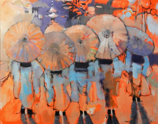 Original art for sale at UGallery.com | Ancient Orange by Mary Pratt | $4,800 | oil painting | 48' h x 60' w | photo 1
