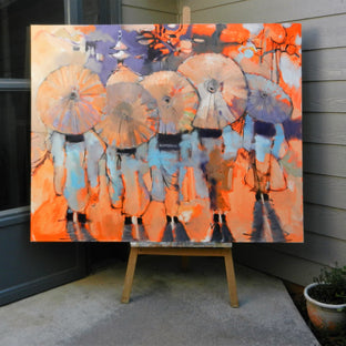 Original art for sale at UGallery.com | Ancient Orange by Mary Pratt | $4,800 | oil painting | 48' h x 60' w | photo 3