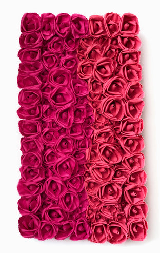 Original art for sale at UGallery.com | Wild Desert Roses #11 by Andrea Cook | $875 | fiber artwork | 24' h x 12' w | photo 3