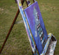 Original art for sale at UGallery.com | The Wolf's Reading List by Andrea Doss | $500 | acrylic painting | 20' h x 16' w | thumbnail 2