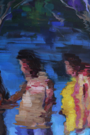 Original art for sale at UGallery.com | Almost Like a Dream by Andres Lopez | $1,375 | oil painting | 30' h x 27' w | photo 4