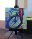 Original art for sale at UGallery.com | Long Shadows by Andres Lopez | $1,625 | oil painting | 30' h x 30' w | thumbnail 2