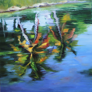 Original art for sale at UGallery.com | Look at Me by Andres Lopez | $2,275 | oil painting | 36' h x 36' w | photo 1