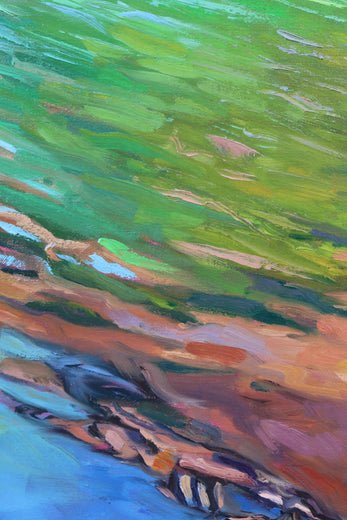 That Hidden Bridge by Andres Lopez |   Closeup View of Artwork 