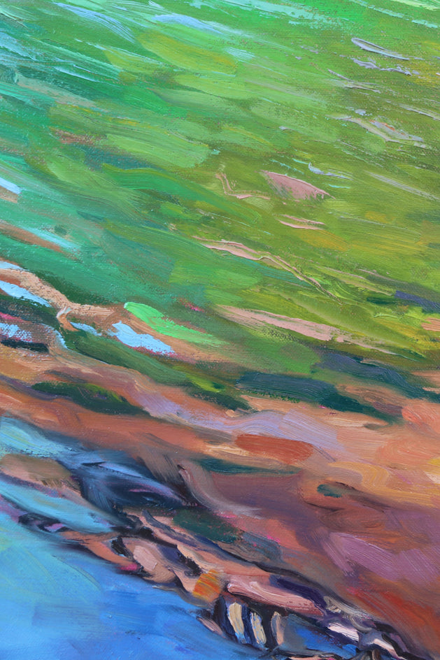 That Hidden Bridge by Andres Lopez |  Closeup View of Artwork 