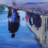 Original art for sale at UGallery.com | The Return by Andres Lopez | $1,975 | oil painting | 36' h x 36' w | thumbnail 1