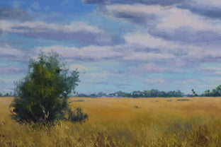The Silence of the Prairie by Andres Lopez |  Side View of Artwork 