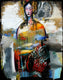 Original art for sale at UGallery.com | And She Comes with the Weather by Scott Dykema | $8,000 | mixed media artwork | 60' h x 48' w | thumbnail 1