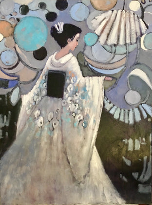 Original art for sale at UGallery.com | Angelic - Commission by Mary Pratt | $3,500 | oil painting | 48' h x 36' w | photo 4
