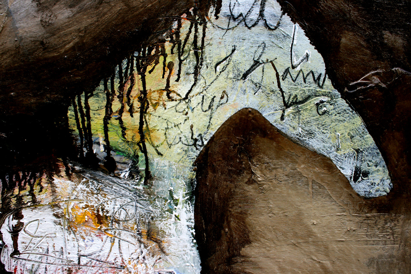 The Night Chief Rides by Scott Dykema |  Context View of Artwork 