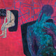 Original art for sale at UGallery.com | Among People by Anna Yoo | $1,550 | mixed media artwork | 20' h x 20' w | thumbnail 1
